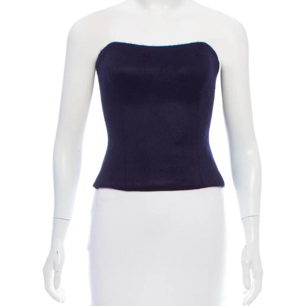 NWT La Ligne Navy Le Bustier Strapless Top